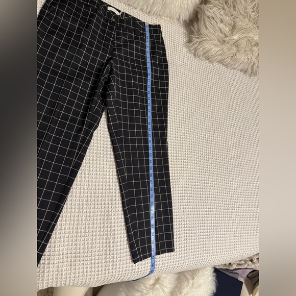 NWT Lady Hagen Black Checkered Pants Size 10 - Picture 4 of 11